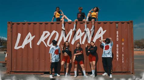 LA ROMANA Bad Bunny Feat El Alfa Choreography By Fabulous Crew