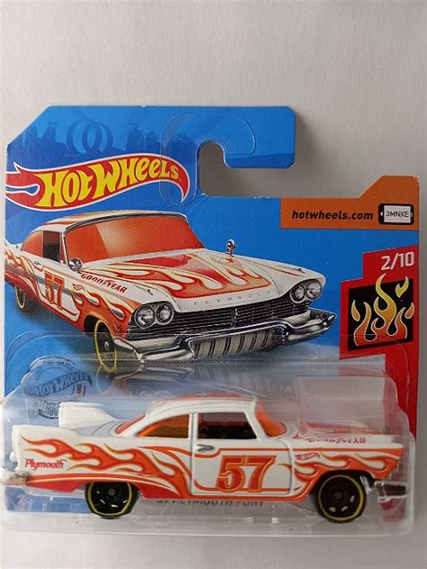 Miniatura Hot Wheels Plymouth Fury HW Flames Minisclub