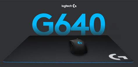 ขาย Logitech G640 Gaming Mousepad - Black ราคา 990.00 บาท