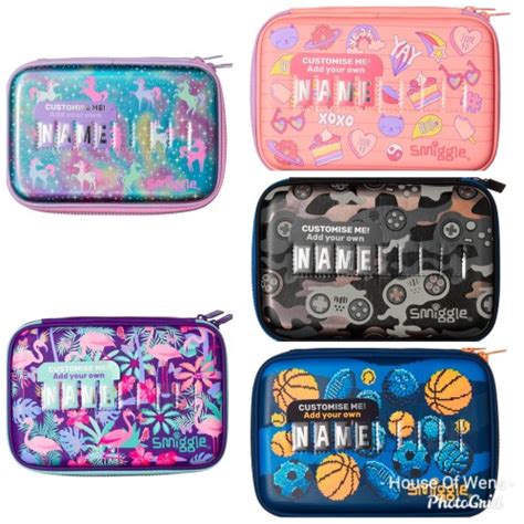 Jual Smiggle Craze Id Hardtop Pencil Case Tempat Pensil Smiggle