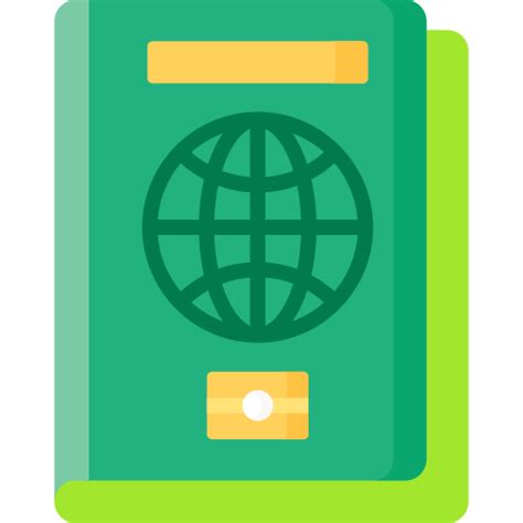 passport special flat icon