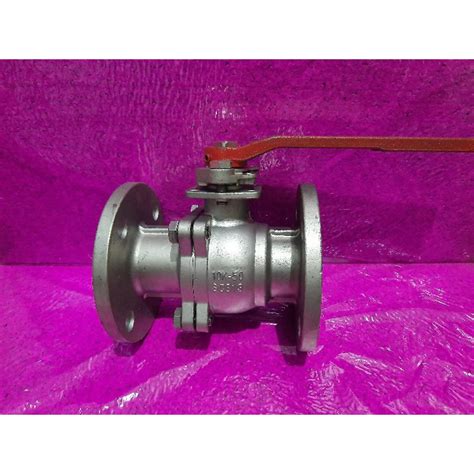 Jual Ball Valve Stainless 2inch Dn50 10k Scs13 Ss304 Shopee Indonesia