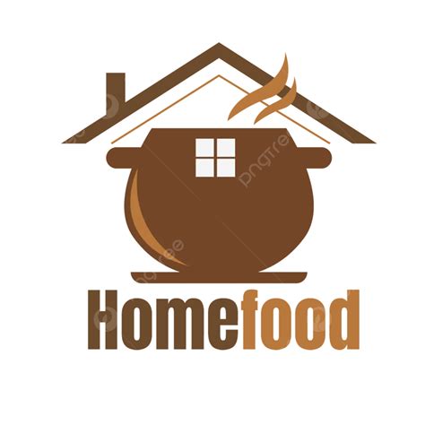 Logotipo De Comida Casera Vector Png Dibujos Hogar Alimento Comida