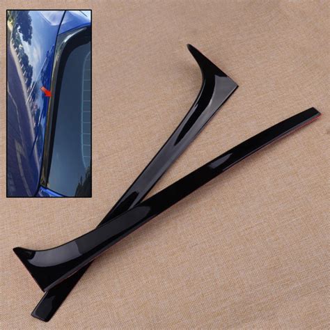 Citall 2Pcs Auto Achterruit Side Spoiler Wing Zwar Grandado