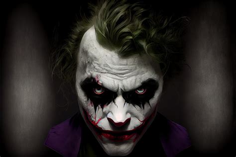 The Joker Wall Art Mixed Media By Tim Hill Pixels