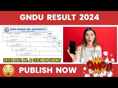 Gndu Result Publish Now Latest Update Nd Th Th Semester