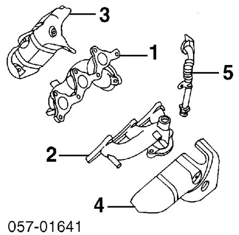 MR450954 Mitsubishi коллектор выпускной левый