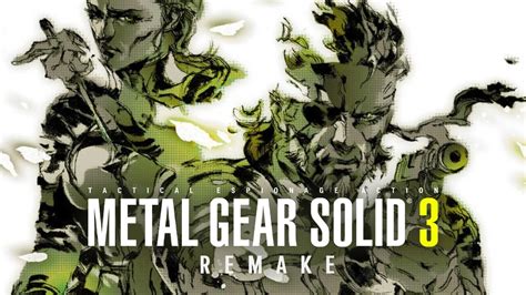 Metal Gear Solid 3 Remake Pode Ser Anunciado No Playstation Showcase