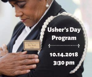 Annual Usher’s Day Program – Central Baptist Church