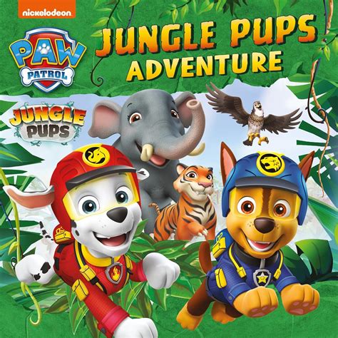 Paw Patrol Jungle Pups Adventure Picture Book Action Packed