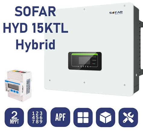 Sofar Solar HYD 15KTL 3PH AKKU Hybrid Wechselrichter Notstrom