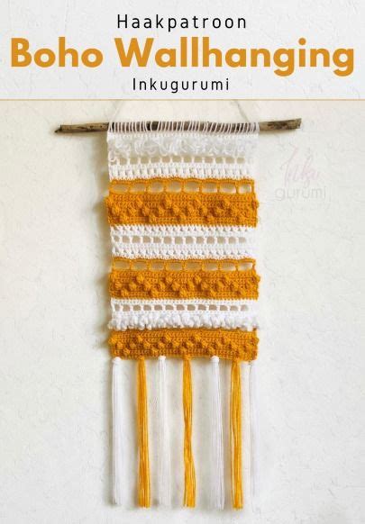 Haakpatroon Boho Wallhanging Wandhanger Haakinformatie