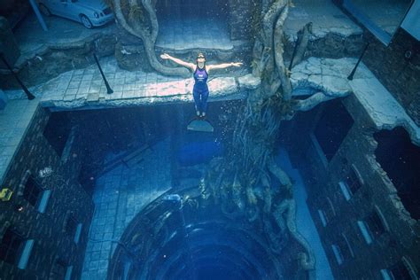 The Worlds Deepest Diving Pool Is In Dubai — And It Has A Sunken City