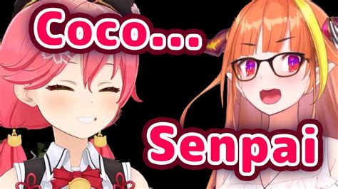 Miko Couldn T See Herself As Coco S Senpai ENG Sub Hololive YouTube