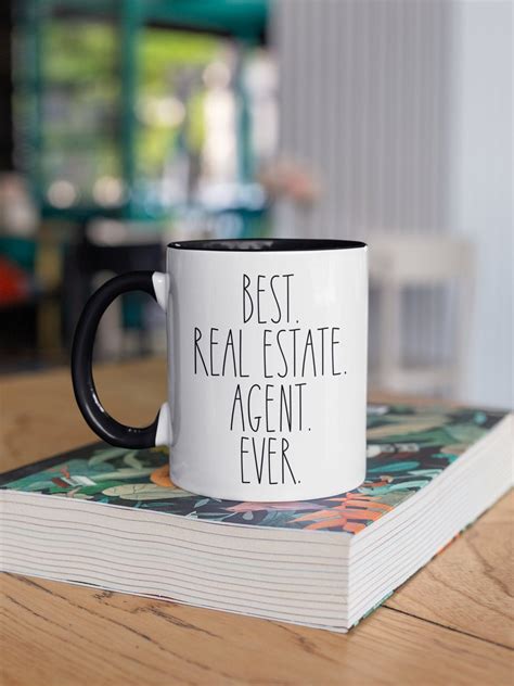 Personalized Real Estate Agent T Best Real Estate Agent Etsy