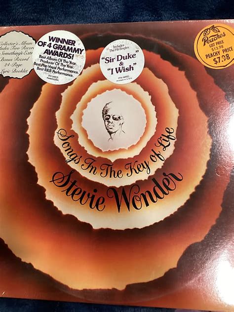 Stevie Wonder Songs In The Key Of Life Vinyl Reverb Uk