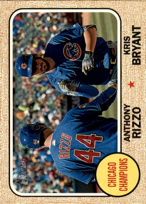 2017 Topps Heritage Baseball Combo Cards CC1 CC15 Choose Your Card