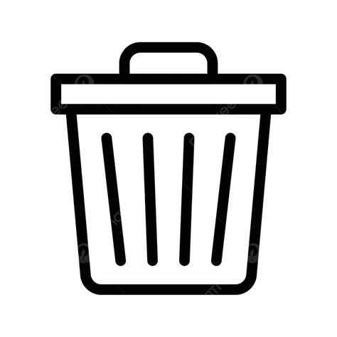 Trashcan Dustbin Can Trash Vector Dustbin Can Trash PNG And Vector