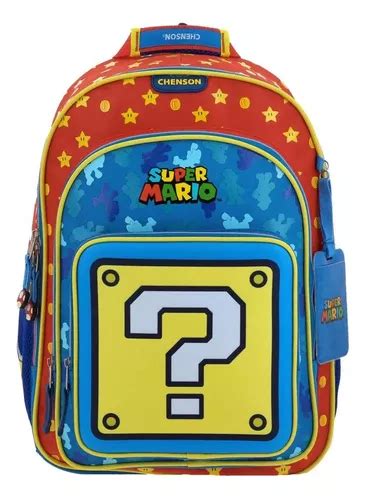 Mochila Mario Bros Myst Primaria Backpack Mb Env O Gratis