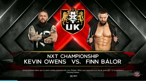 WWE 2K23 Dream Match Kevin Owens Vs Finn Balor Battle Of