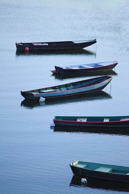 Premium Photo | Small fishing boats