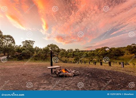 Camping In The Australian Outback Stock Photo Image Of Outdoor