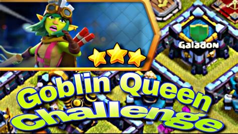 Easily ⭐⭐⭐ New Goblin Queen 👑 Challenge Clashofclans Coc