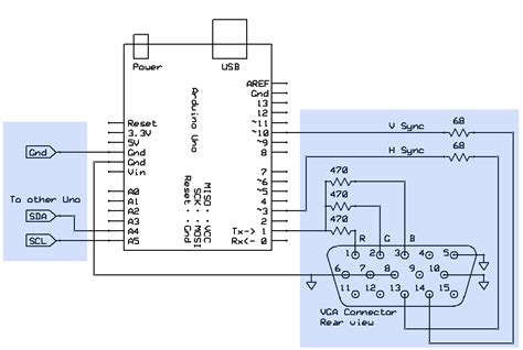 Rgb To Vga Converter Circuit Diagram Vga Composite Rgb Conve