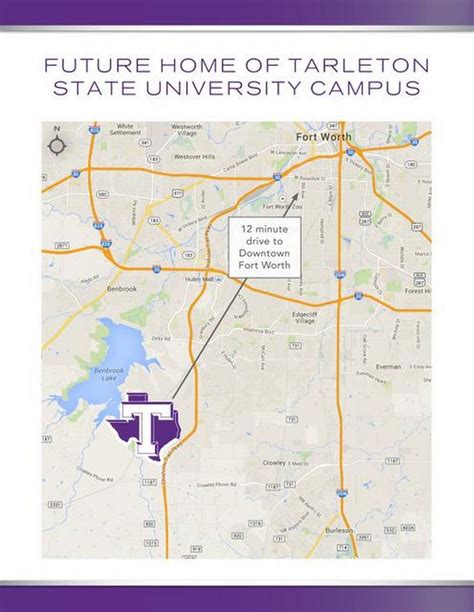 Tarleton State University Campus Map - Map