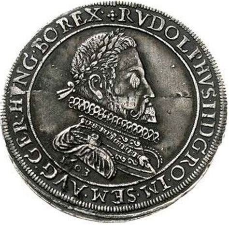 Thaler Rudolf Ii Landgraviate Of Upper Alsace Numista