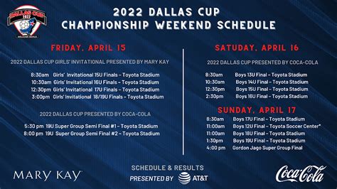 Buy Tickets Dallas Cup