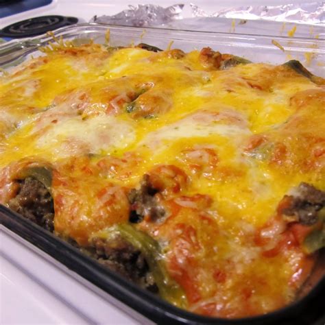 Chile Relleno Casserole With Ground Beef