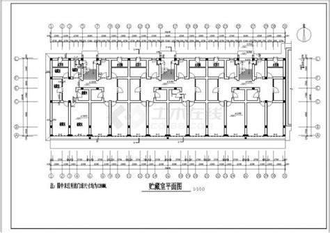 延安市某中学6层砖混结构教师住宅楼建筑设计cad图纸（含阁楼）居住建筑土木在线