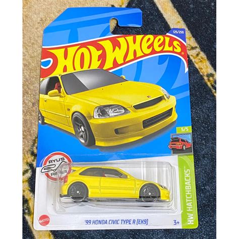 Hot Wheels Honda Civic Type R EK9 Shopee Malaysia