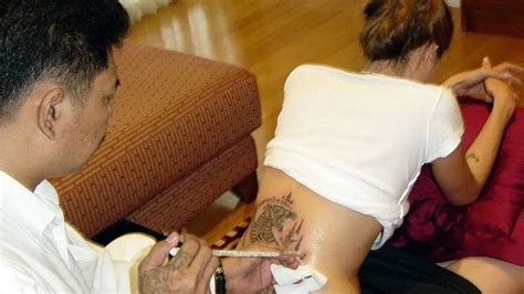 Angelina Jolie Tattoos Angelina Jolie Reveals The Secrets Behind Her