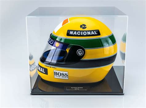 Sid Special Paint Lan A Capacete Em Homenagem Aos Anos De Ayrton