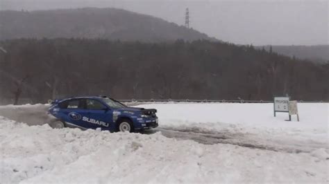 Subaru Wrx Snow Driving Lesson By Arai Motor Sports Hd Youtube