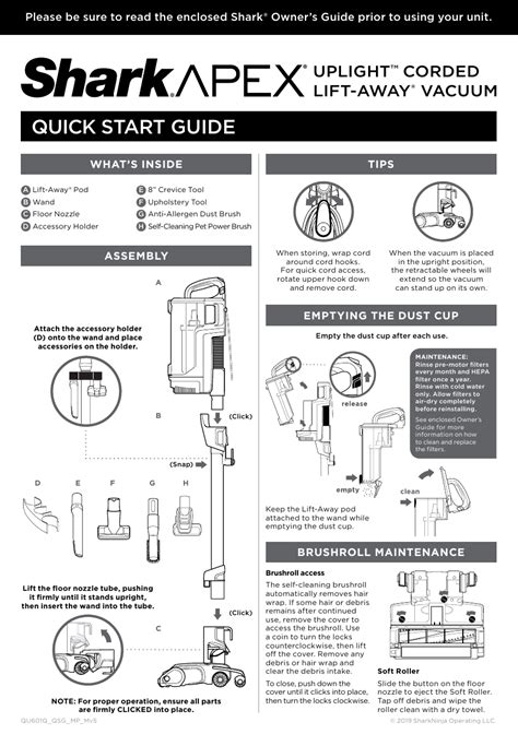 Shark Navigator Lift Away Vacuum Parts Diagram Reviewmotors Co