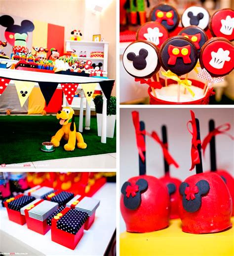 70 Inspirações de festas infantis do Mickey Mouse Dicas da Japa