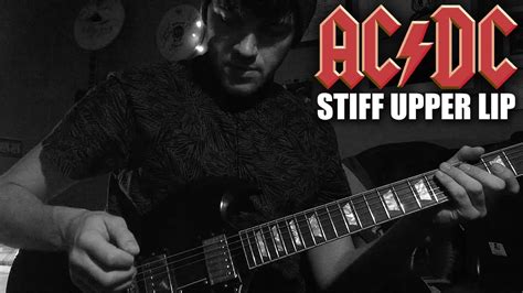 AC DC Stiff Upper Lip GUITAR RIFF Cover Gibson SG Standard