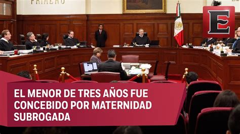 SCJN Concede Amparo A Matrimonio Homosexual Para Registrar A Su Hijo En