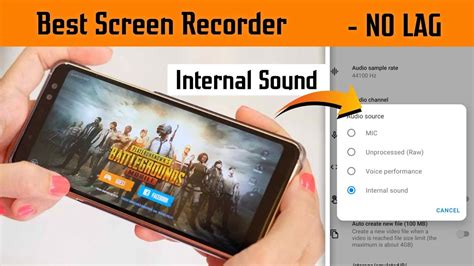 Best Screen Recorder For Pubg Mobile No Lag Record Internal Audio In