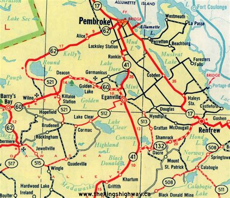 Ontario Highway 60 Route Map - The King's Highways of Ontario