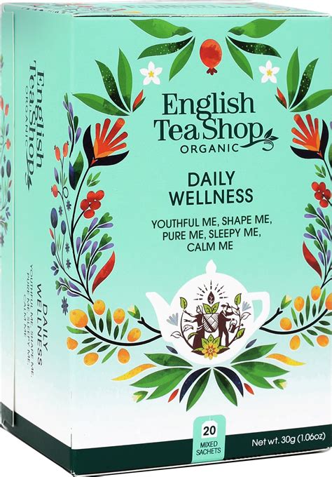 English Tea Shop Selezione Bio Daily Wellness G Piccantino Shop