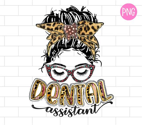 Drawing Illustration Dental Assistant Sublimation Png Dental