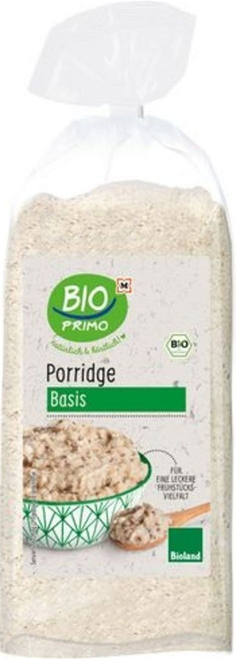 BIO PRIMO Organic Porridge Base 500 G Piccantino Online Shop