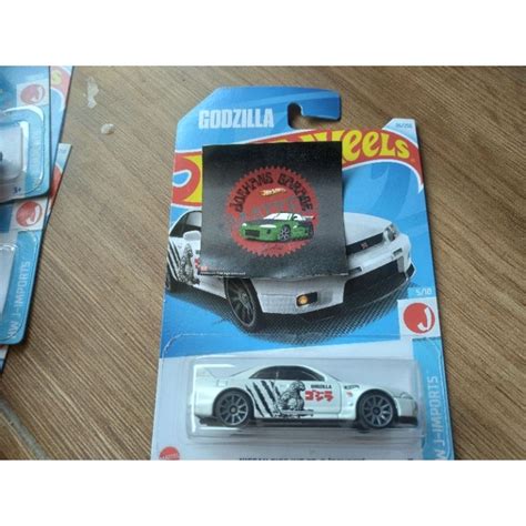 Jual Hot Wheels Nissan Skyline GT R BCNR33 2024 Edition Hot Wheels Nissan Skyline Godzila