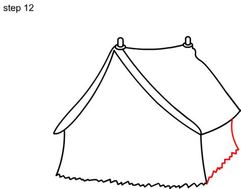 Download Hd Learn How To Draw A Tent For Kids Step By Step Kids