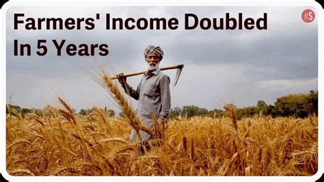 Farmers Income Doubled Over 5 Years For Certain Crops Sbi Report