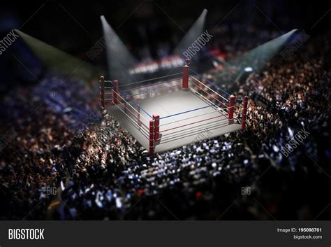 Empty Boxing Ring Image And Photo Free Trial Bigstock